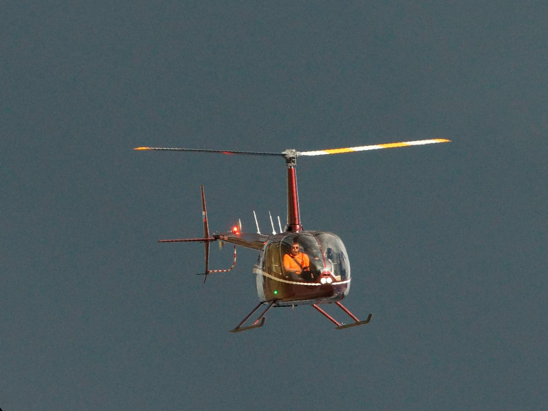 В Ханты-Мансийском АО пропал, а позже был найден вертолет Robinson