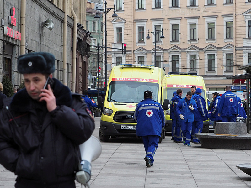 МЧС опубликовало список пострадавших при взрыве в метро Санкт-Петербурга