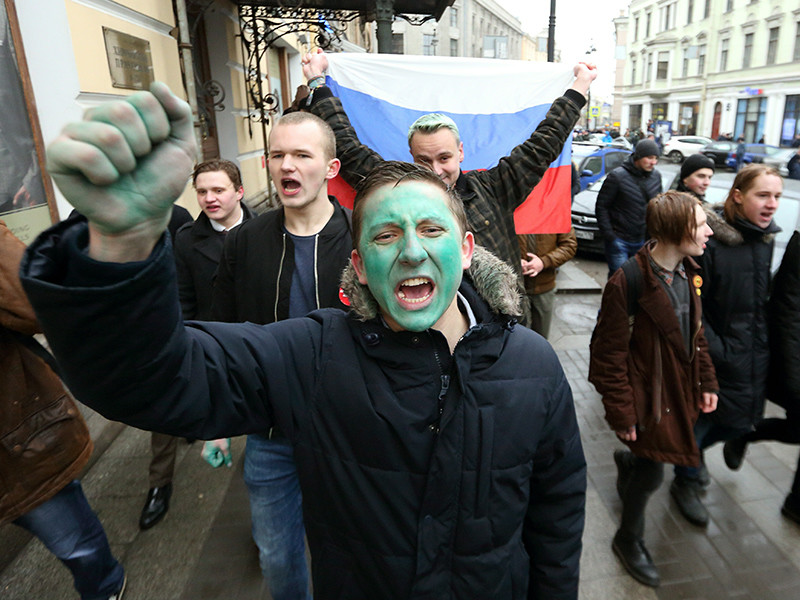 Власти Петербурга считают недопустимым привлечение студентов к административной или дисциплинарной ответственности за участие в несогласованных акциях протеста
