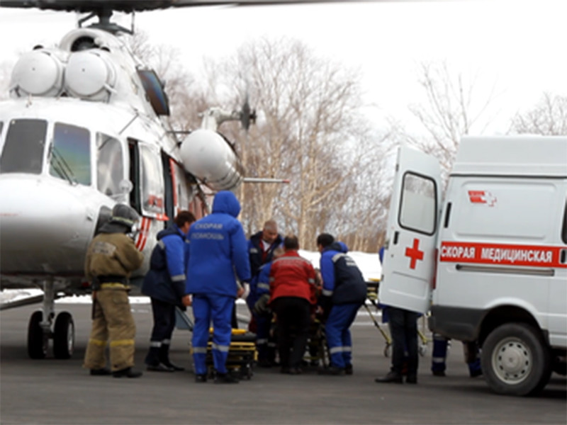 На Камчатке при жесткой посадке вертолета пострадали три человека, в том числе иностранцы