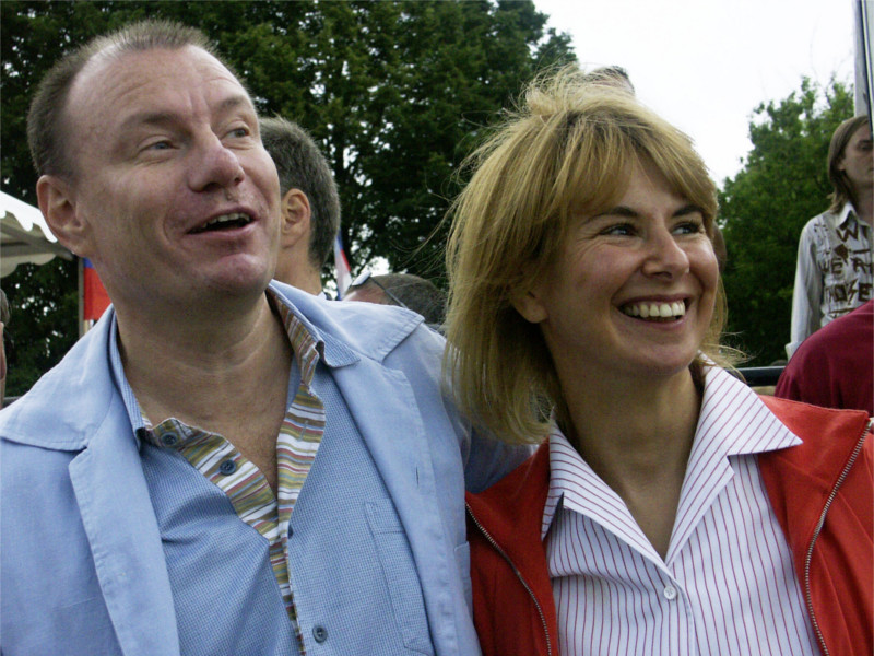 Владимир и Наталья Потанины в 2004 году