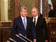 Владимир Путин и Алмазбек Атамбаев, 20 июня 2017 года