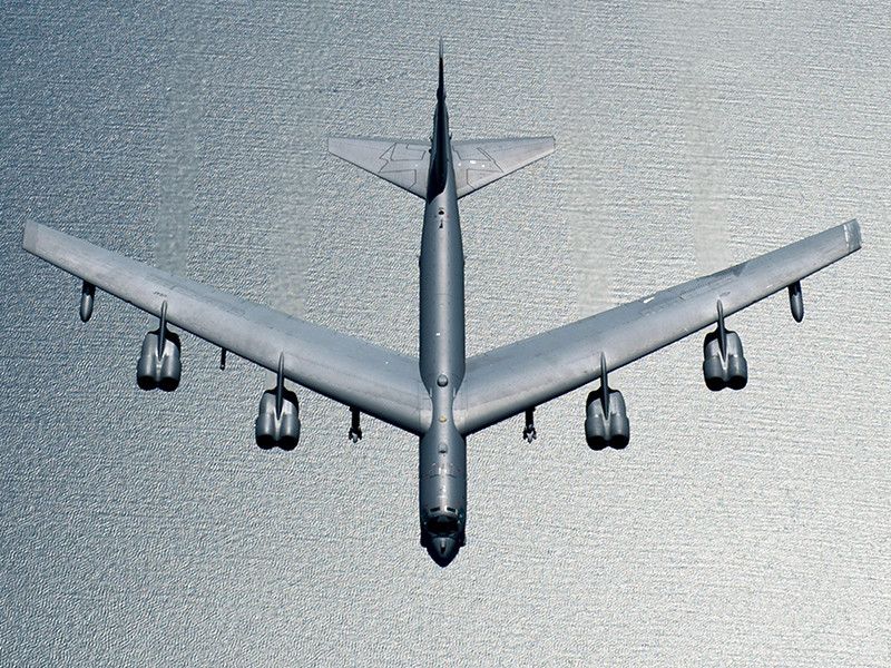 Во вторник, 6 июня, российский истребитель Су-27 был поднят над Балтийским морем для перехвата американского стратегического бомбардировщика B-52
