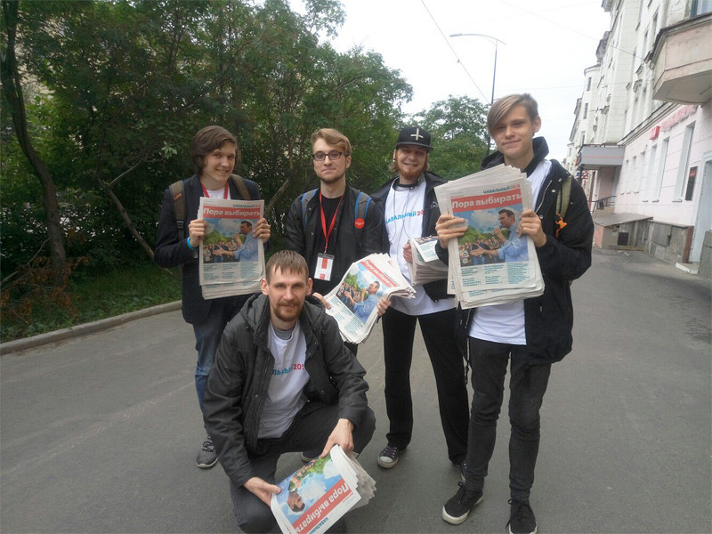 В Мурманске задержали семерых волонтеров Навального 