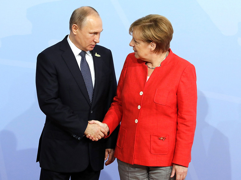Путин и Меркель также подтвердили готовность к продолжению делового, взаимовыгодного сотрудничества между Россией и ФРГ

