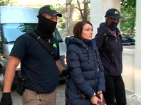 Анна Сухоносова, задержанная ФСБ РФ в Симферополе по обвинению в передаче спецслужбам Украины сведений, составляющих государственную тайну