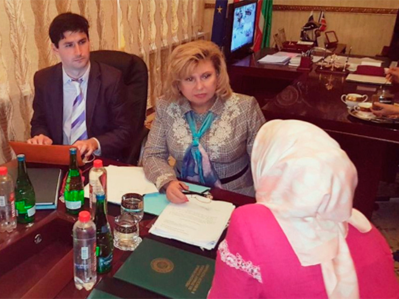 Как ранее писали местные СМИ, Москалькова прибыла с рабочим визитом в Чечню 19 сентября