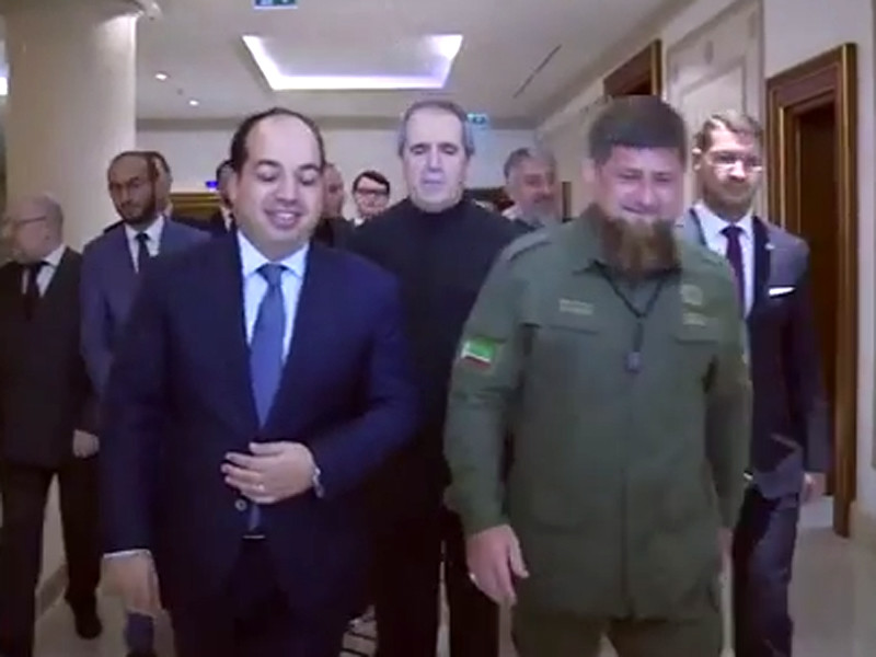 Кадыров встретился в Грозном с вице-премьером Ливии: обсуждали роль РФ в примирении сторон в стране
