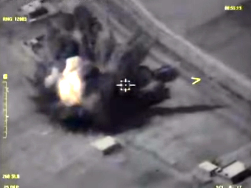 Уничтожение объектов ИГИЛ крылатыми ракетами «Калибр» в районе Дейр-эз-Зора, сентябрь 2017 года