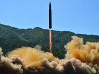 Испытание баллистической ракеты в КНДР, июль 2017 года