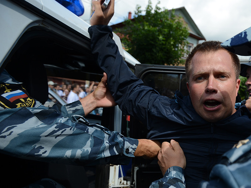 Координатор штаба Навального Ляскин снова задержан