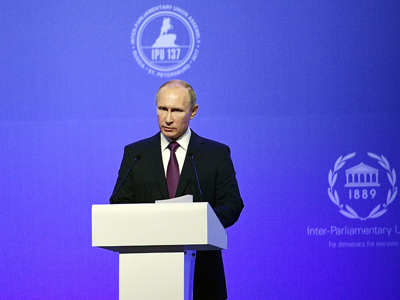 Мировому сообществу пора задуматься о том, как помочь Сирии после войны, заявил президент РФ Владимир Путин, выступая на Ассамблее Межпарламенского Союза