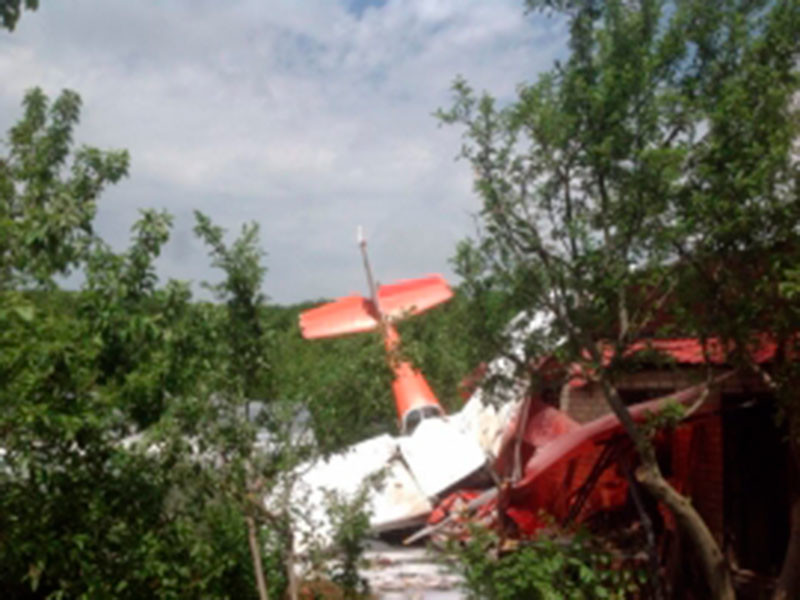На Ставрополье разбился легкомоторный самолет