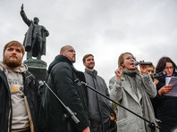 Собчак освистали на митинге защитников Европейского университета в Петербурге