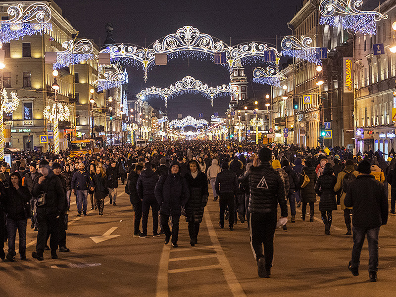 Более 8,5 млн человек приняли участие в праздновании Нового года на территории страны