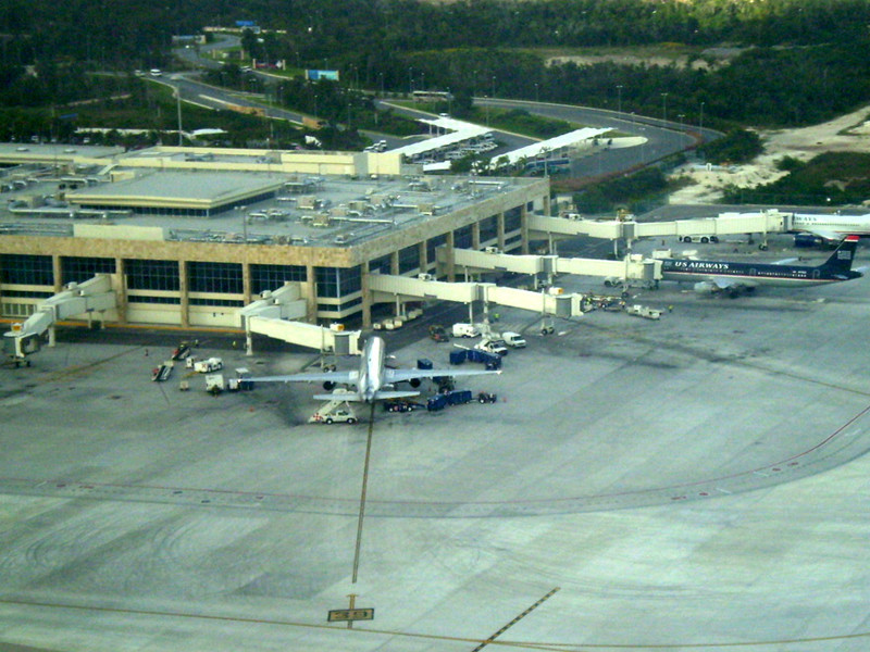 Аэропорт Канкуна, где произошел инцидент