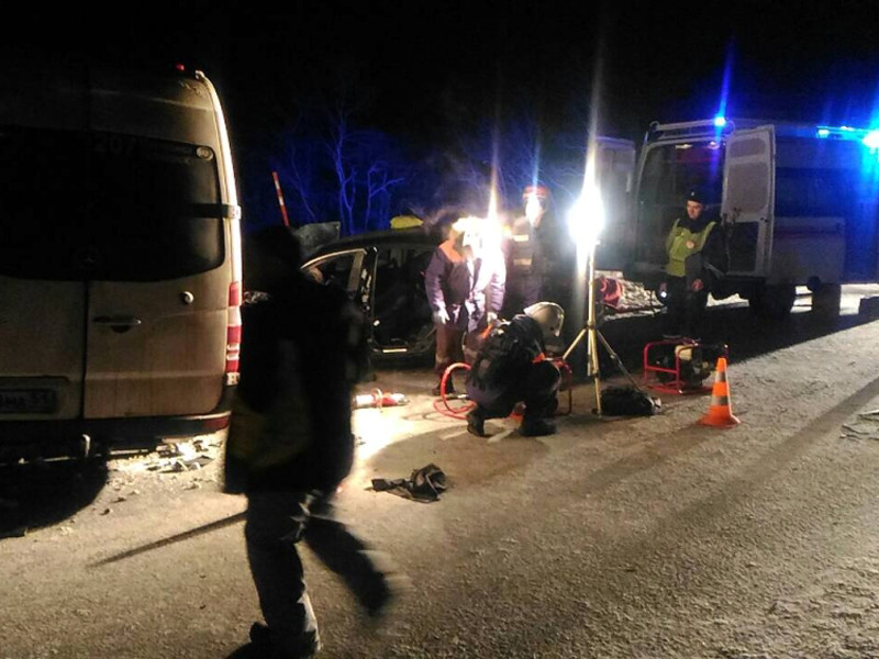В Мурманской области ДТП с участием двух маршруток: четыре человека погибли