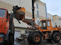 МЧС завершило обследование сгоревшего здания кемеровского торгового центра "Зимняя вишня"