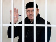 Глава чеченского отделения правозащитного центра "Мемориал" Оюб Титиев, обвиняемый в хранении наркотиков, на заседании Старопромысловского районного суда Грозного, 6 марта 2018 года