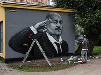 "Саламыч вернулся": граффити с Черчесовым восстановили в Петербурге в измененном виде (ФОТО)