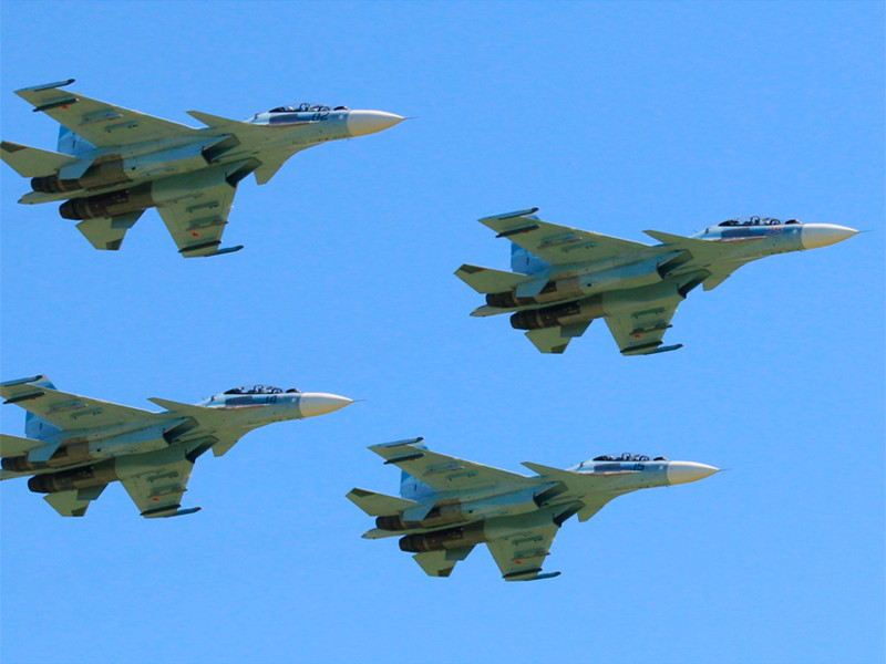 Россия совместно с шестью странами СНГ начала крупные военные учения с участием 100 самолетов 