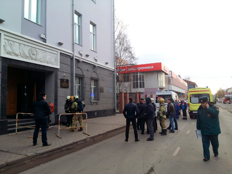 В Архангельске в здании ФСБ сработало взрывное устройство