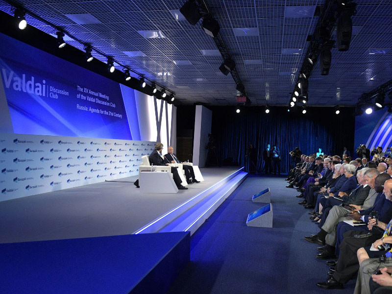 От выступления Владимира Путина на дискуссионном форуме "Валдай" традиционно ждали программных высказываний - и дождались
