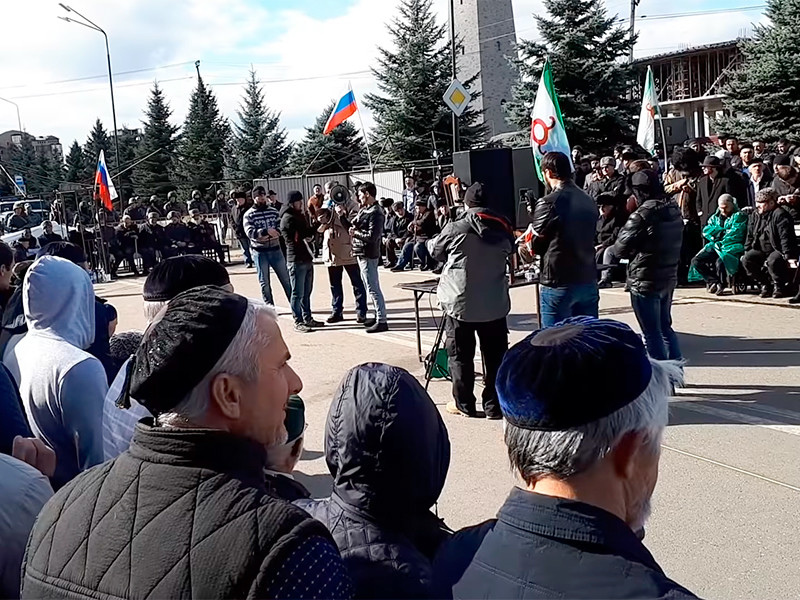 Власти Ингушетии дали протестующим только два дополнительных дня на митинг вместо десяти

