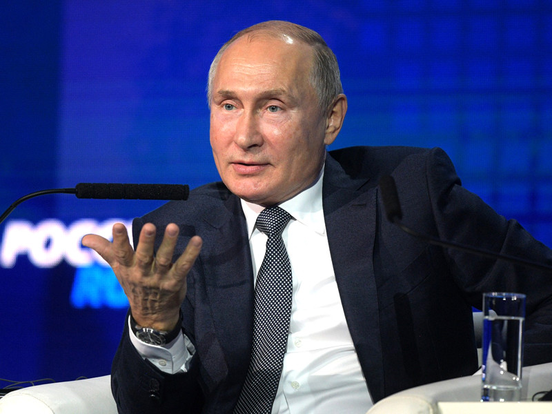 Путин впервые прокомментировал инцидент на Азовском море
