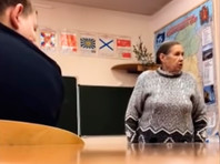 Учительница в Красноярском крае пригрозила школьникам приездом кремлевских телохранителей за надпись "Путин вор" (ВИДЕО)