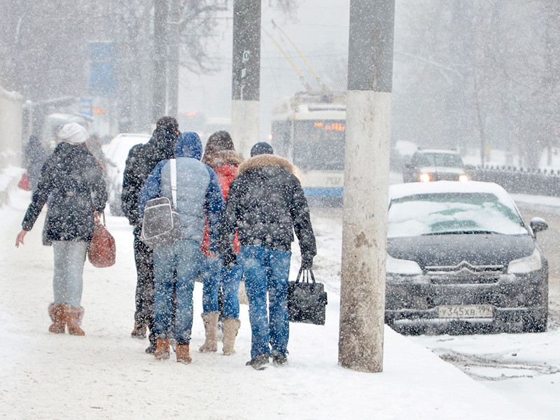 МЧС предупредило жителей Москвы о снегопаде и гололедице
