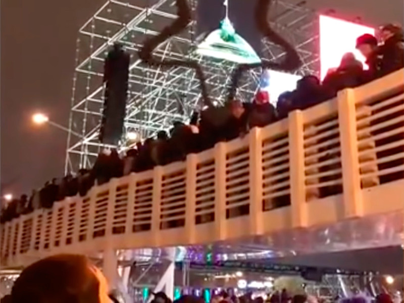 Следствие проверяет, почему в Новый год обрушился деревянный мост в Парке Горького

