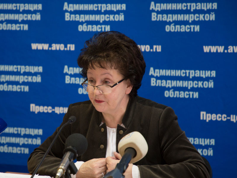 Директор департамента образования Владимирской области Ольга Беляева