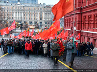Возложение венков и цветов к месту захоронения на Мемориальном комплексе Красной площади, 5 марта 2019 года
