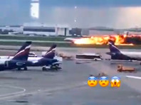 Самолет авиакомпании "Аэрофлот" SSJ-100 ("Сухой Суперджет 100"), следовавший в Мурманск, совершил экстренную посадку 5 мая в московском аэропорту Шереметьево