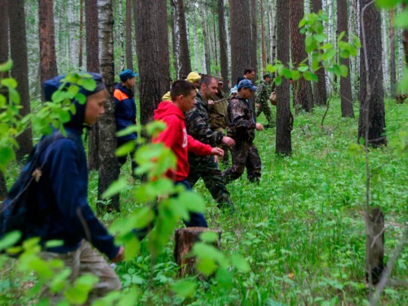 В Омской области в ходе поисковых работ найден трехлетний мальчик, пропавший в лесу 13 августа