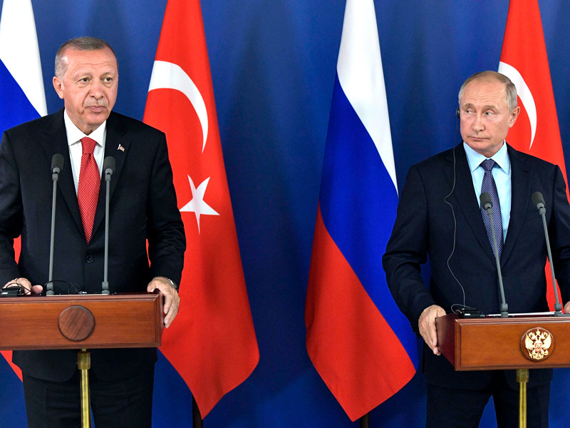 Пресс-конференция по итогам российско-турецких переговоров