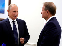 Владимир Путин и Виктор Медведчук, 5 сентября 2019 года