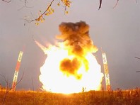 В России провели пуск баллистической ракеты "Тополь-М"
