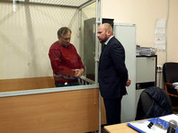 Олег Соколов в Октябрьском районном суде Санкт-Петербурга, 11 ноября 2019 года
