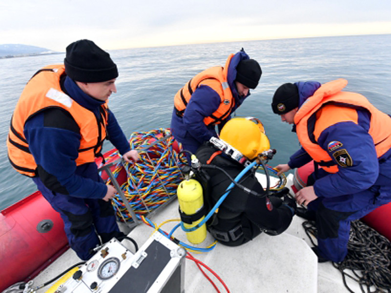 Поисковая операция в акватории Черного моря, декабрь 2016 года