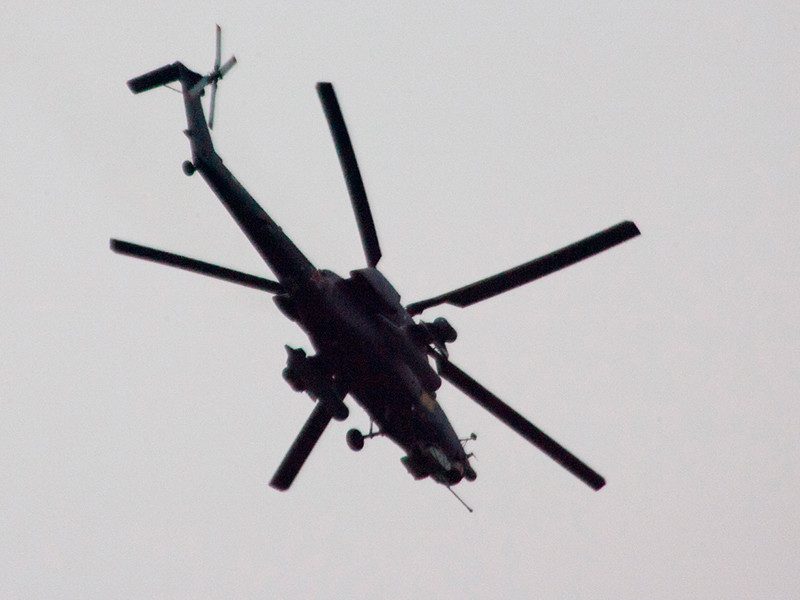 Военный вертолет разбился в Краснодарском крае в условиях сильного тумана, погибли два человека
