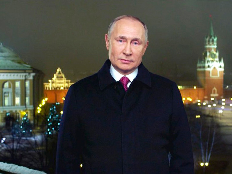 Российские госканалы скрыли дизлайки под новогодним обращением Путина