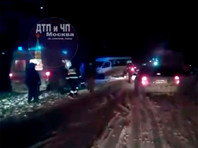 В ДТП с микроавтобусом в Подмосковье пострадали 10 человек