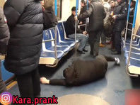В Москве задержали пранкера, изобразившего "коронавирусный" приступ в метро (ВИДЕО)