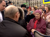 В толпе "случайных прохожих", с которым Путин встречался в Петербурге в феврале, обнаружились пригожинцы и лояльные чиновники