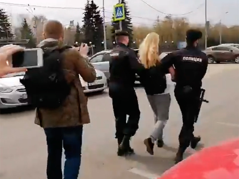 В Красноярске задержали участников митинга против самоизоляции