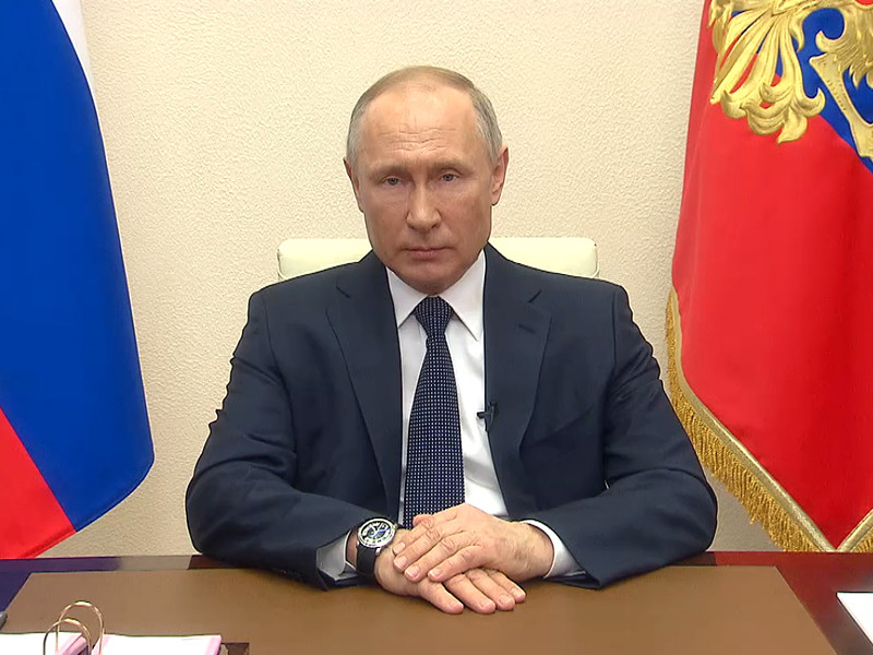 2 апреля президент России Владимир Путин во второй раз обратился к нации из-за ситуации с эпидемий коронавируса