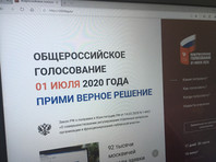 В первоначальной версии сайта для электронного голосования по поправкам в Конституцию РФ не были упомянуты изменения в статью 81, позволяющие действующему президенту Владимиру Путину вновь участвовать в выборах