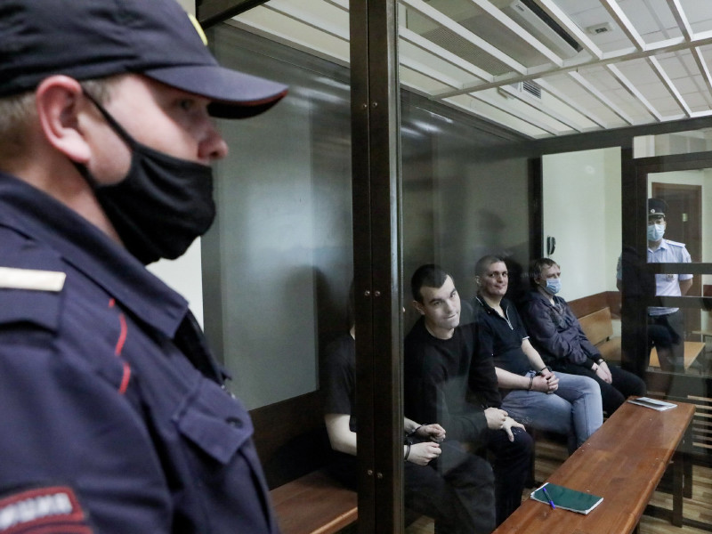 На акции в поддержку "Нового величия" в Москве задержаны более десяти человек